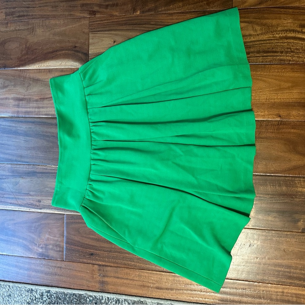 LaRok Vibrant Green Mini Skirt